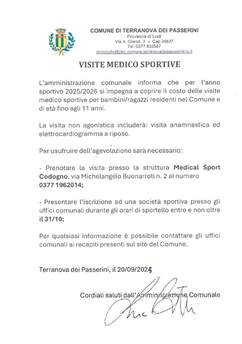 Visite medico sportive